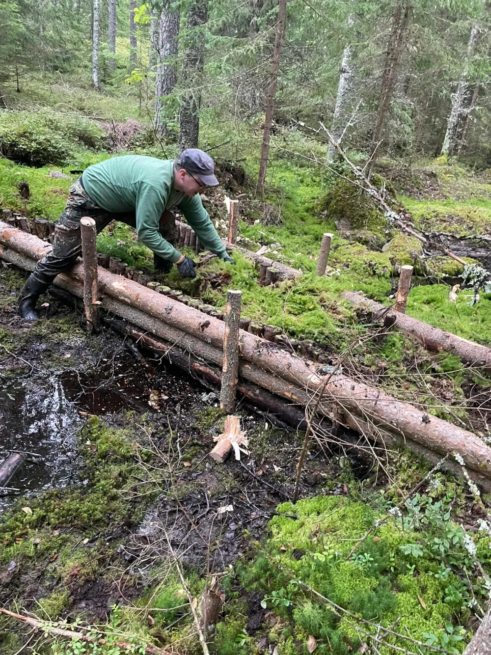 Ojituksen sulkeminen